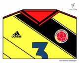 Camiseta del mundial de fútbol 2014 de Colombia