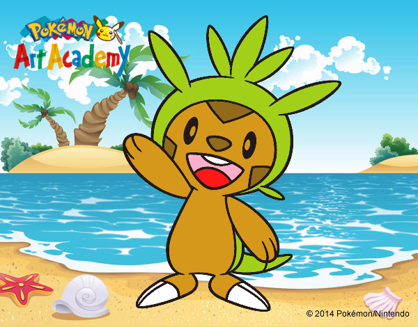 Chespin saludando