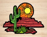 Dibujo Desierto de Colorado pintado por superbea
