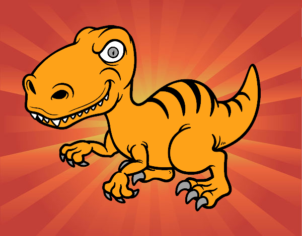 Dinosaurio velociraptor