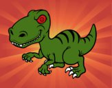 Dinosaurio velociraptor