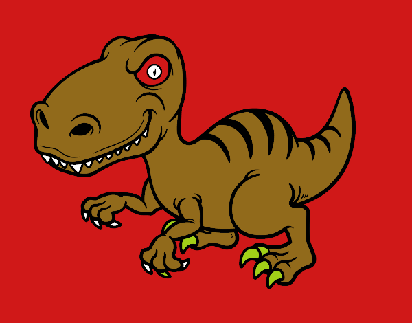 Dinosaurio velociraptor