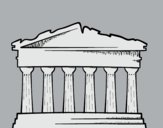 Dibujo El Partenón pintado por ibasro6