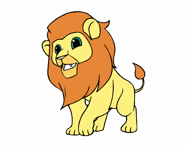 Dibujo El rey de la selva pintado por tilditus