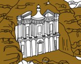 Dibujo El tesoro de Petra pintado por Benjamanne