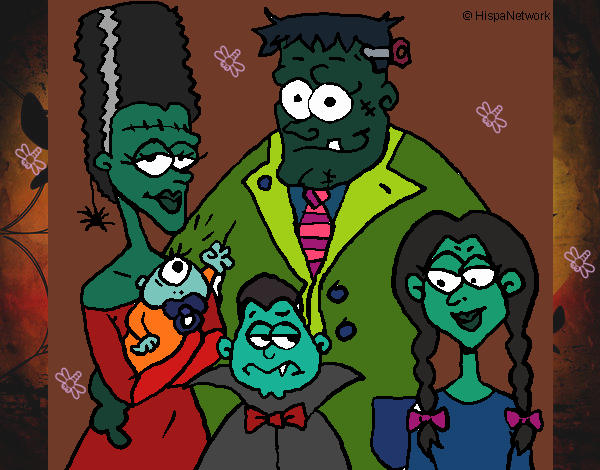 Familia de monstruos