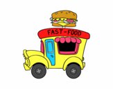 Food truck de hamburguesas