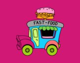 Food truck de hamburguesas