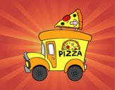 Food truck de pizza