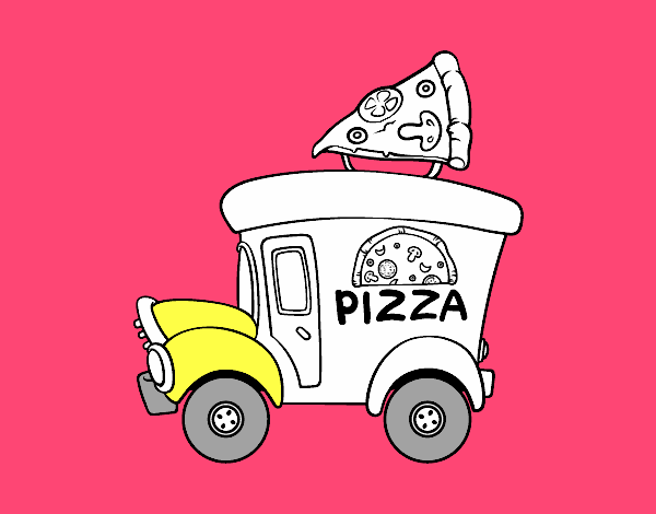 Food truck de pizza