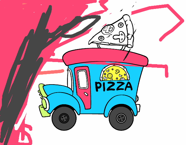 Food truck de pizza