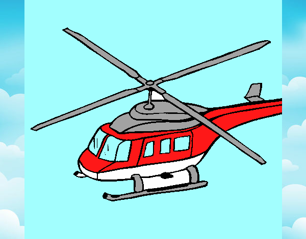 Dibujo Helicóptero 3 pintado por francisco3