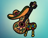 Dibujo Instrumentos mexicanos pintado por superbea