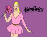 Dibujo Katy Perry con piruleta pintado por sara0615