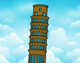 Dibujo La Torre de Pisa pintado por Tenochrey
