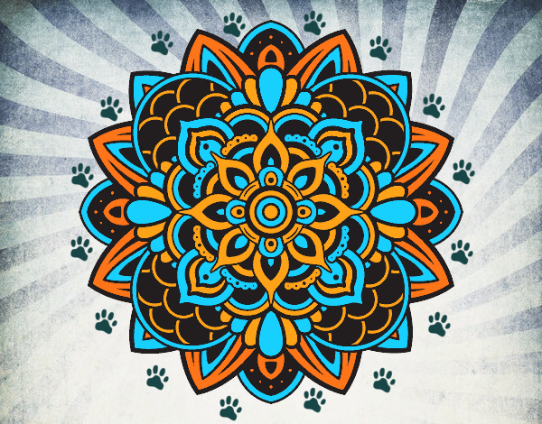 Mandala decorativa