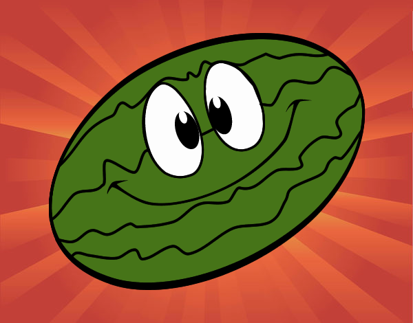 animated melon