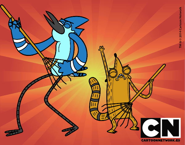 Mordecai y Rigby