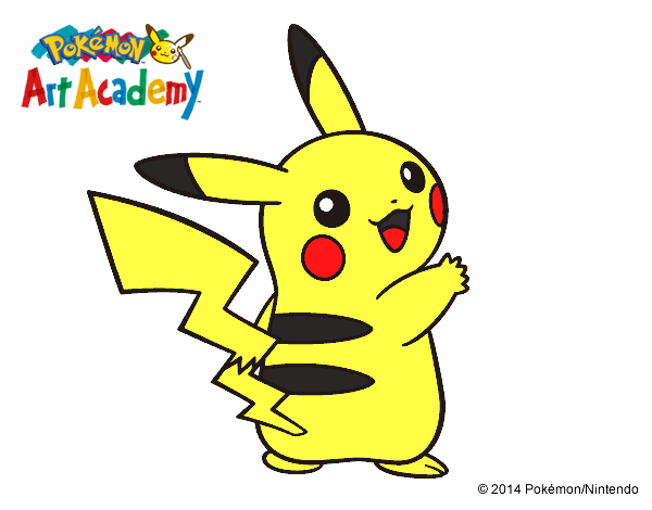 Pikachu de espaldas