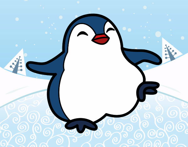 Pingüino bailando