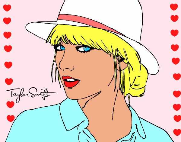 Taylor Swift con sombrero