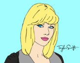 Dibujo Taylor Swift pintado por tucan007