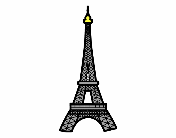 Dibujo Torre Eiffel pintado por Tenochrey
