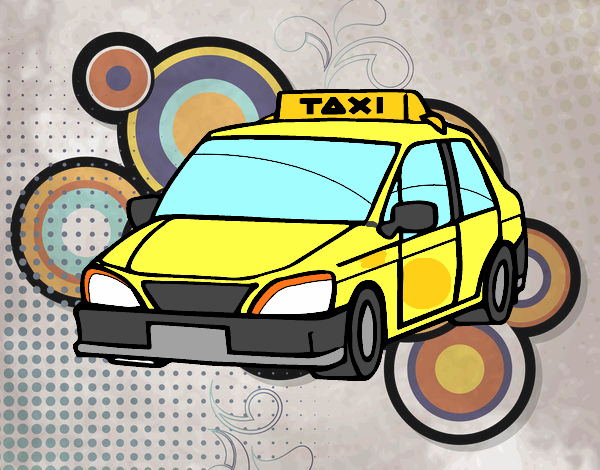 Dibujo Un taxi pintado por francisco3
