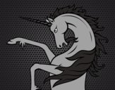 Dibujo Unicornio salvaje pintado por aelyn2310