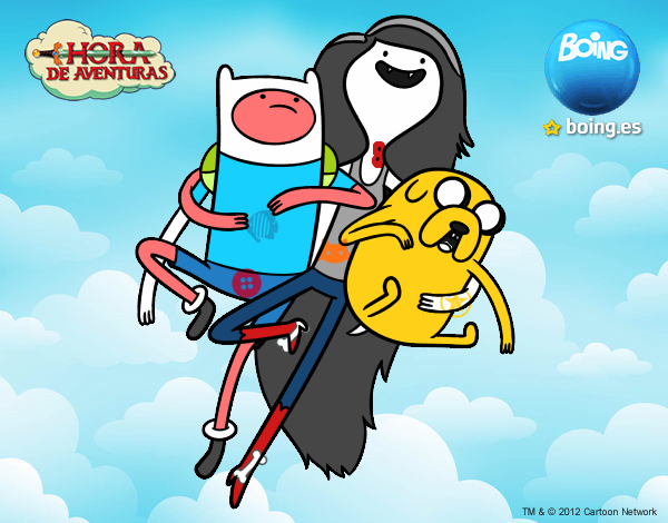 Volando con Marceline