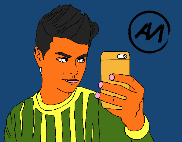 Abraham Mateo selfie