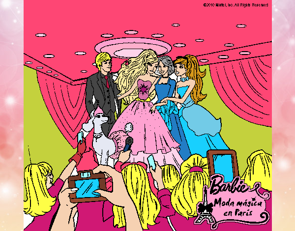 Barbie y sus amigas de modelos