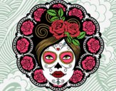 Calavera mejicana femenina