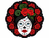 Calavera mejicana femenina