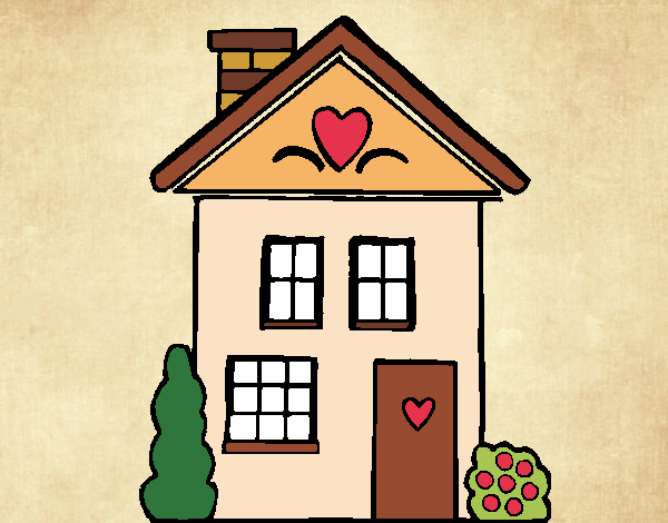 Casa con corazones