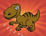 Dinosaurio velociraptor