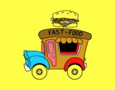 Food truck de hamburguesas