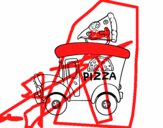 Food truck de pizza