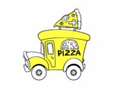 Food truck de pizza