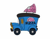 Food truck de pizza