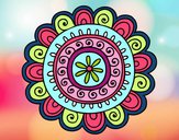 Dibujo Mandala alegre pintado por Gorritz