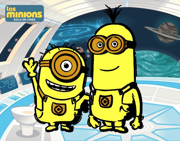 Minions - Carl y Kevin