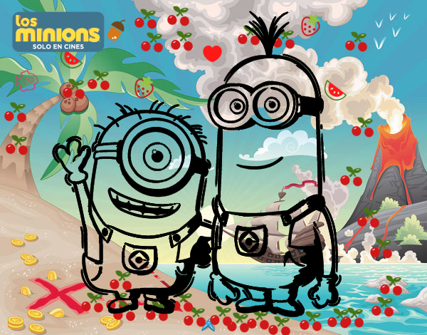 Minions - Carl y Kevin