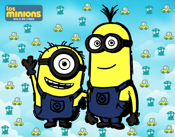 Minions - Carl y Kevin