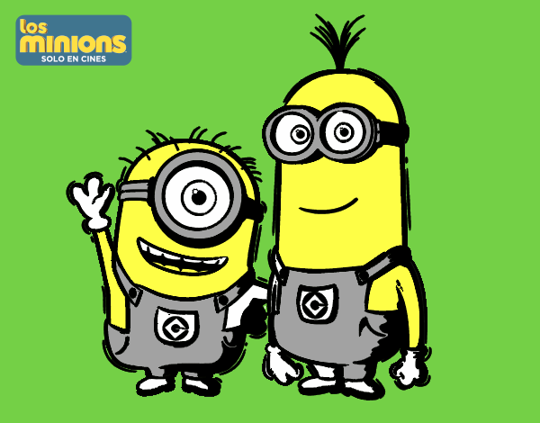 Minions - Carl y Kevin