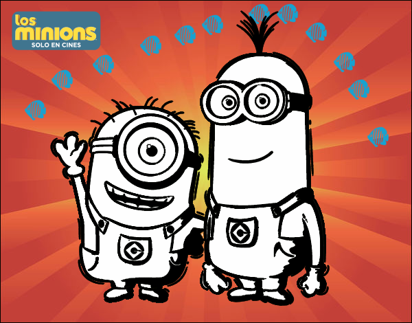 Minions - Carl y Kevin