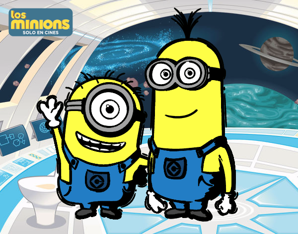 Minions - Carl y Kevin