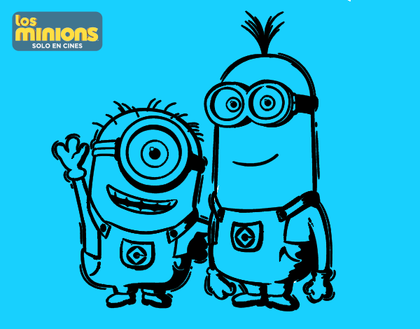 Minions - Carl y Kevin