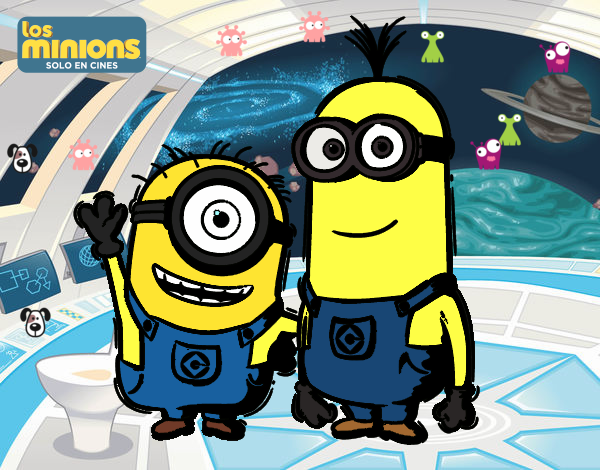 Minions - Carl y Kevin