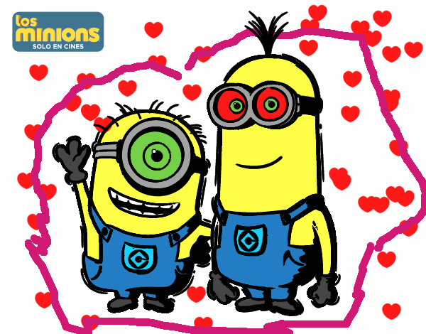 Minions - Carl y Kevin